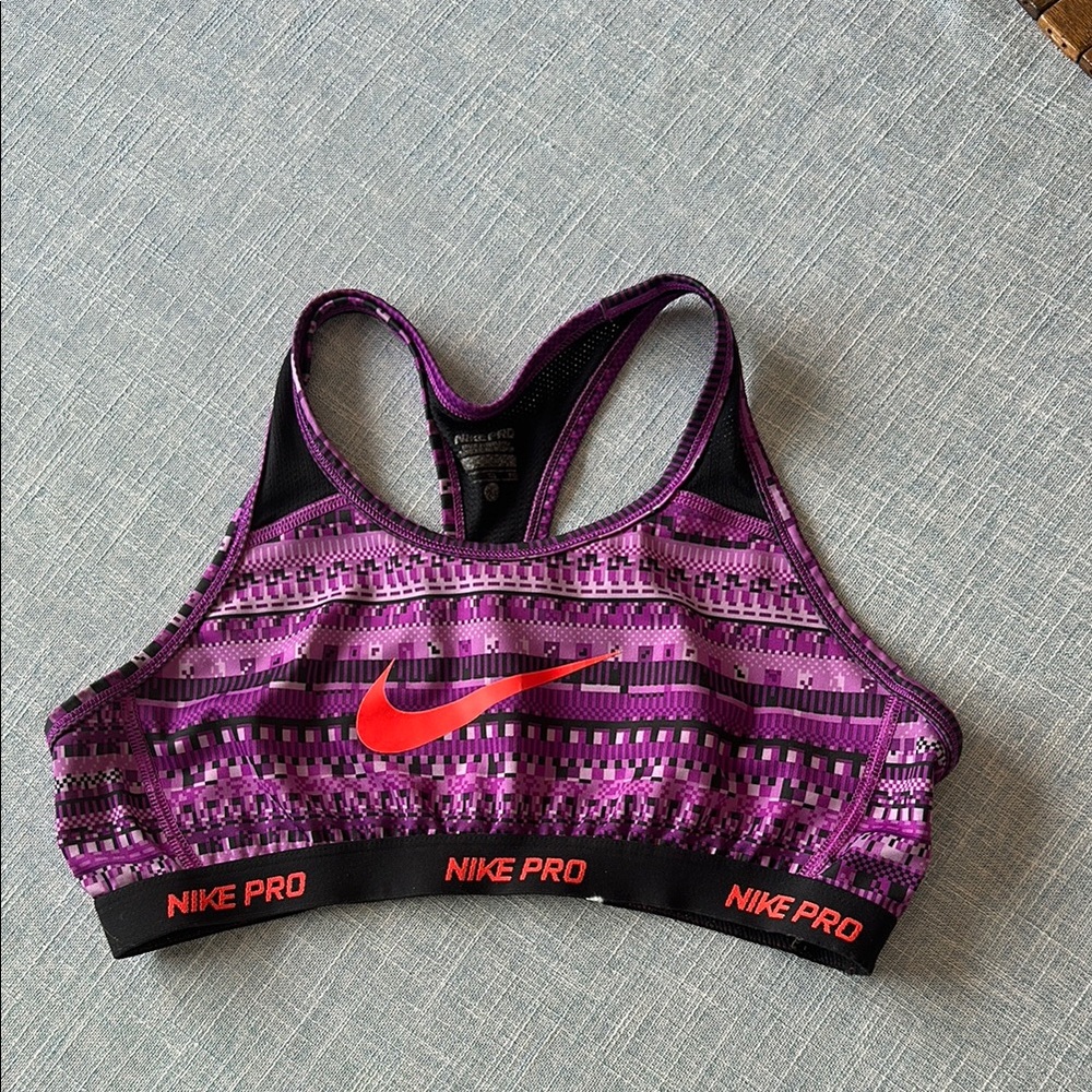 Nike Purple Racerback Sports Bra